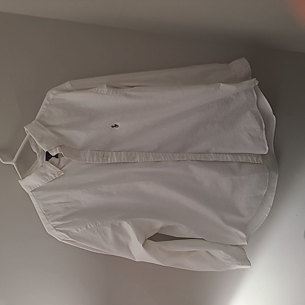 Men's XL polo button down dress Shirt